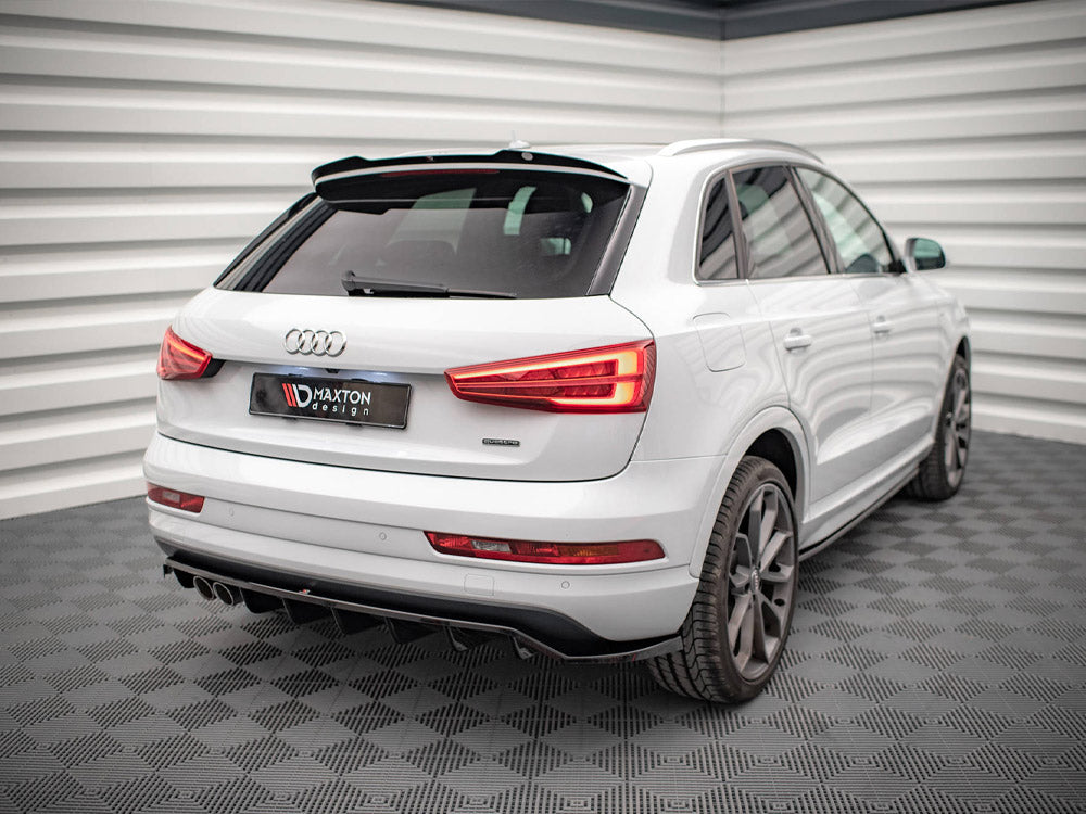 Spoiler CAP compatible with Audi Q3 Sport 8U Facelift / S Line 8U