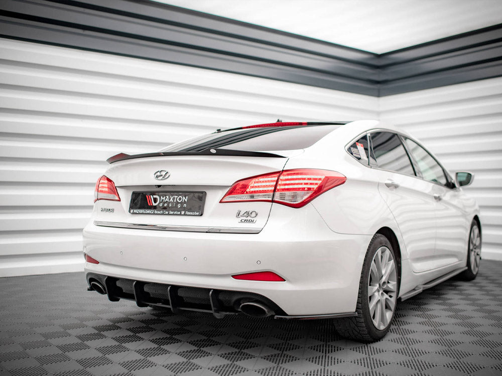 Street PRO Rear Diffuser compatible with Hyundai i40 Mk1 (2011-2014)