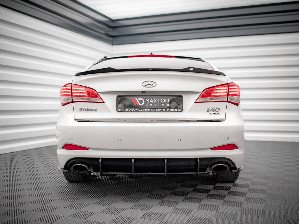 Street PRO Rear Diffuser compatible with Hyundai i40 Mk1 (2011-2014)