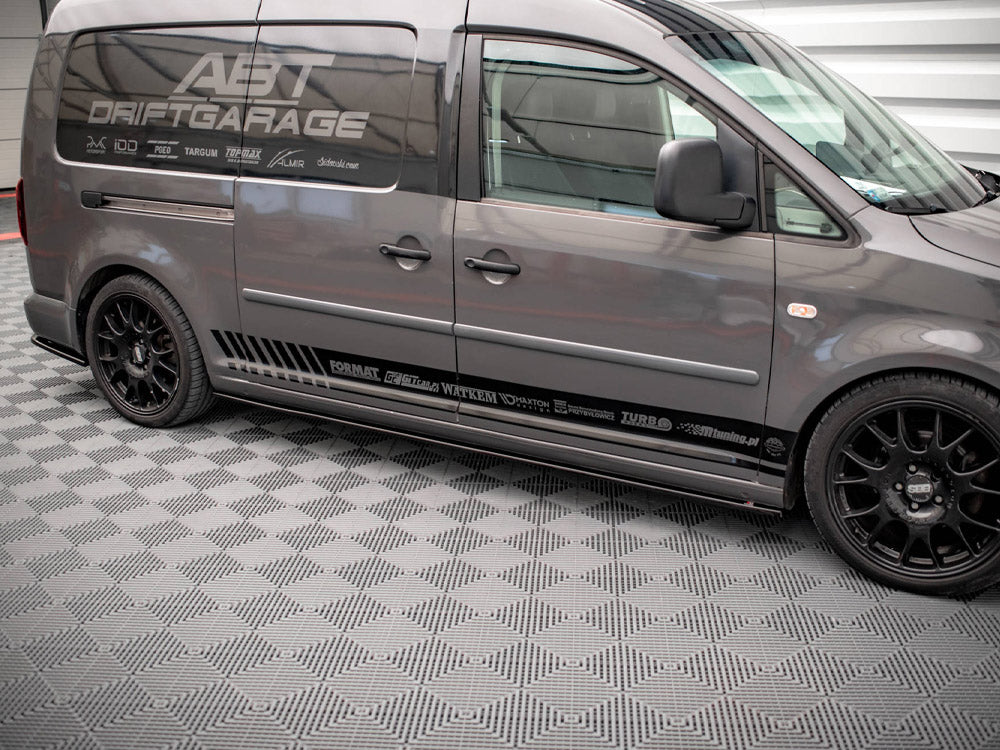 Side Skirts Diffusers VW Caddy Long MK3 Facelift (2010-2015)