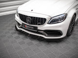 Front Splitter V.1 Mercedes-AMG C63 Coupe AMG Aero Pack C205 Facelift