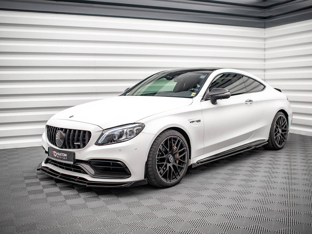 Side Skirts Diffusers V.2 compatible with Mercedes-AMG C 63AMG Coupe C205 Facelift