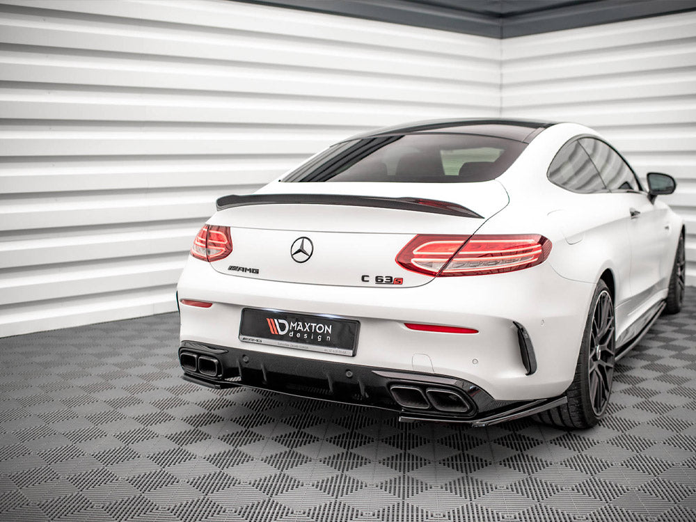 Rear Side Splitters compatible with Mercedes-AMG C 63AMG Coupe AMG Aero Pack C205 Facelift