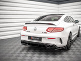 Rear Side Splitters compatible with Mercedes-AMG C 63AMG Coupe AMG Aero Pack C205 Facelift