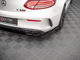 Rear Side Splitters compatible with Mercedes-AMG C 63AMG Coupe AMG Aero Pack C205 Facelift