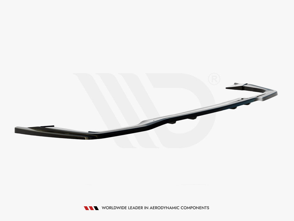 MAXTON DESIGN Central Rear Splitter (Vertical Bars) Mercedes-AMG C 63AMG Coupe AMG Aero Pack C205 Facelift