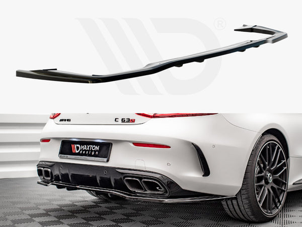 MAXTON DESIGN Central Rear Splitter (Vertical Bars) Mercedes-AMG C 63AMG Coupe AMG Aero Pack C205 Facelift
