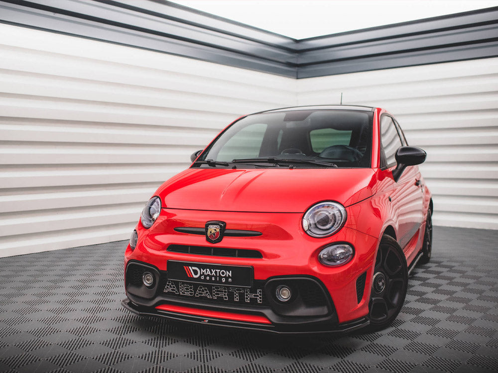 MAXTON DESIGN Front Splitter Fiat 500 Abarth MK1 Facelift (2016-UP)