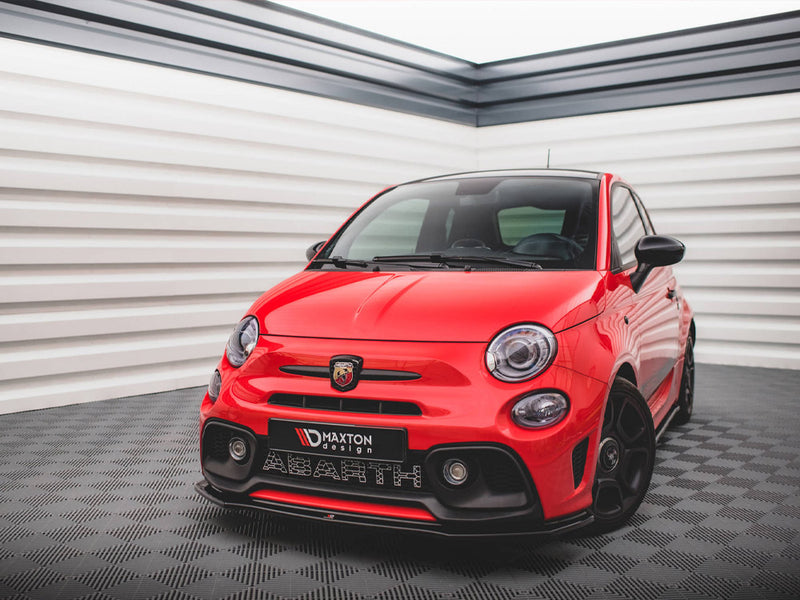 MAXTON DESIGN Front Splitter Fiat 500 Abarth MK1 Facelift (2016-UP)