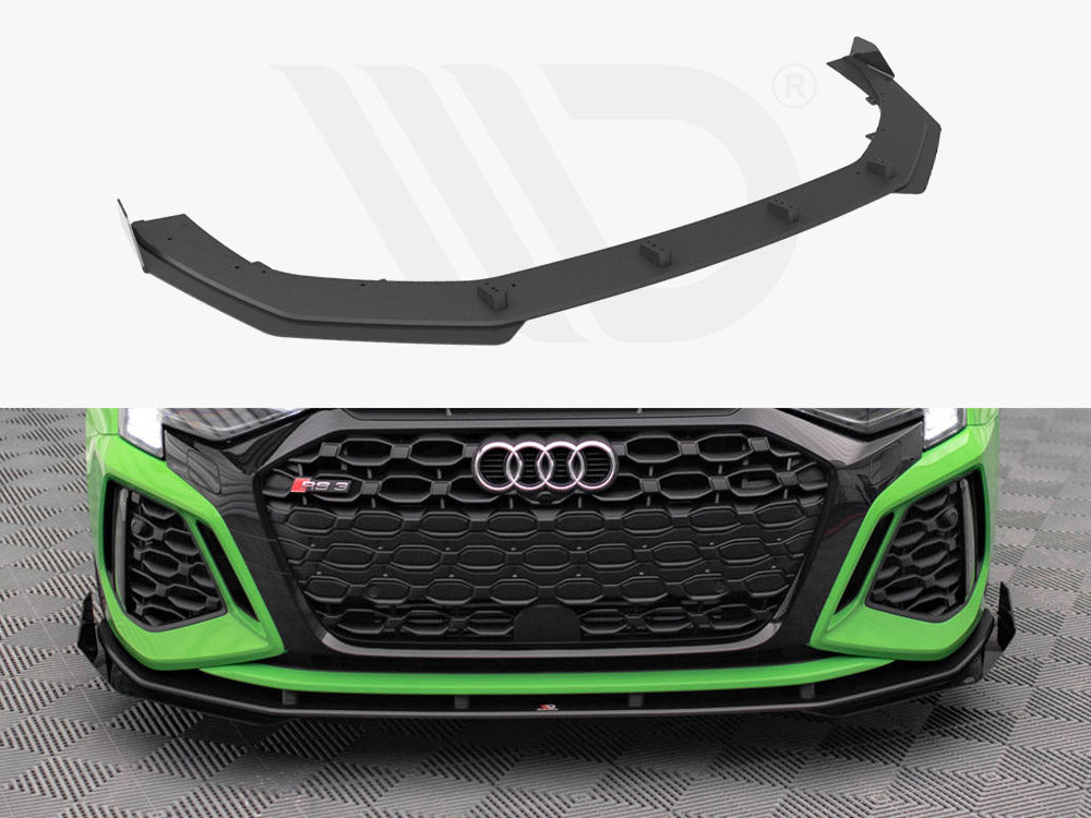 Street PRO Front Splitter V.1 + Flaps Audi RS3 8Y (2020-)