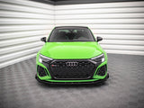 Street PRO Front Splitter V.1 + Flaps Audi RS3 8Y (2020-)