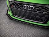 Street PRO Front Splitter V.1 + Flaps Audi RS3 8Y (2020-)