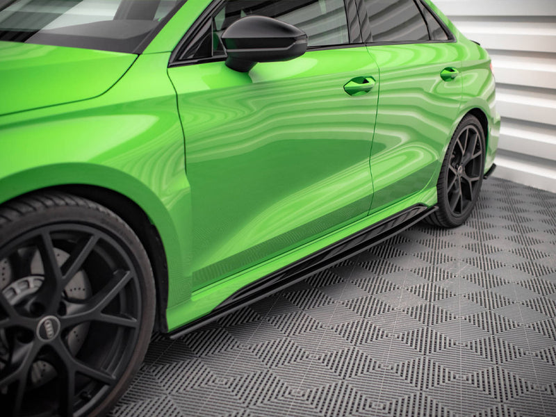 Street PRO Side Skirts Diffusers Audi RS3 Sedan 8Y (2020-)