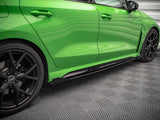 Street PRO Side Skirts Diffusers (+flaps) Audi RS3 Sedan 8Y (2020-)