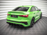 Street PRO Rear Side Splitters Audi RS3 Sedan 8Y (2020-)
