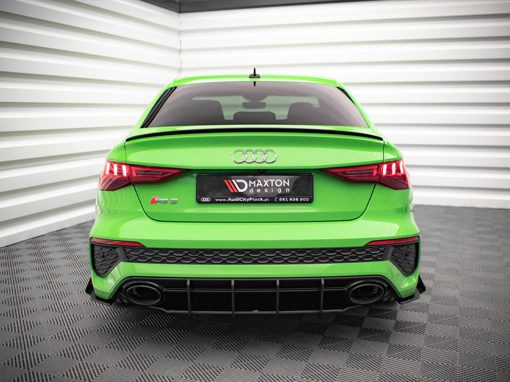 Street PRO Rear Diffuser compatible with Audi RS 3 Sedan 8Y (2020-) - Red