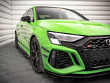 MAXTON DESIGN Front Bumper Wings (Canards) Audi RS3 8Y (2020-)