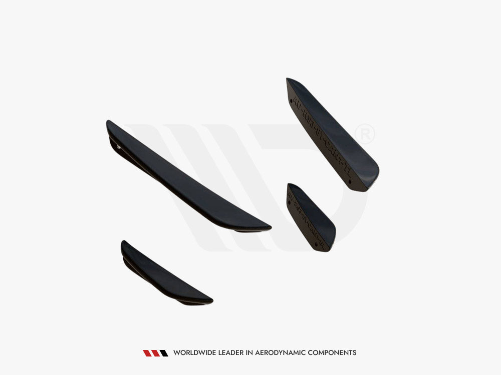 Front Bumper Wings (Canards) compatible with Audi RS 3 8Y
