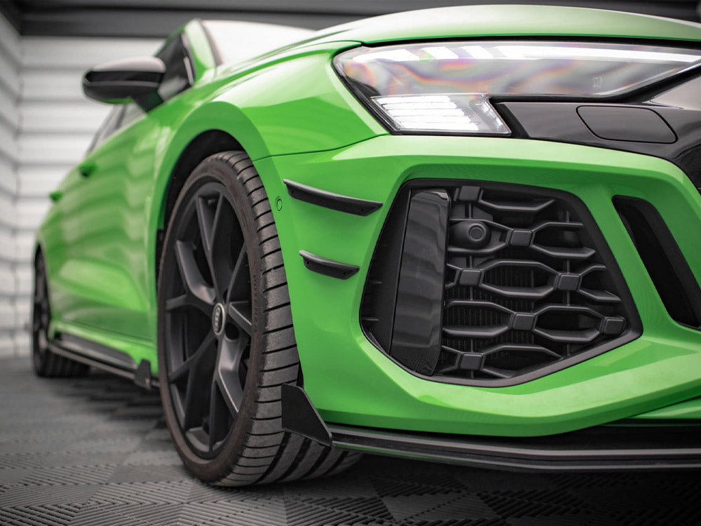 Front Bumper Wings (Canards) compatible with Audi RS 3 8Y