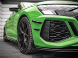 Front Bumper Wings (Canards) compatible with Audi RS 3 8Y