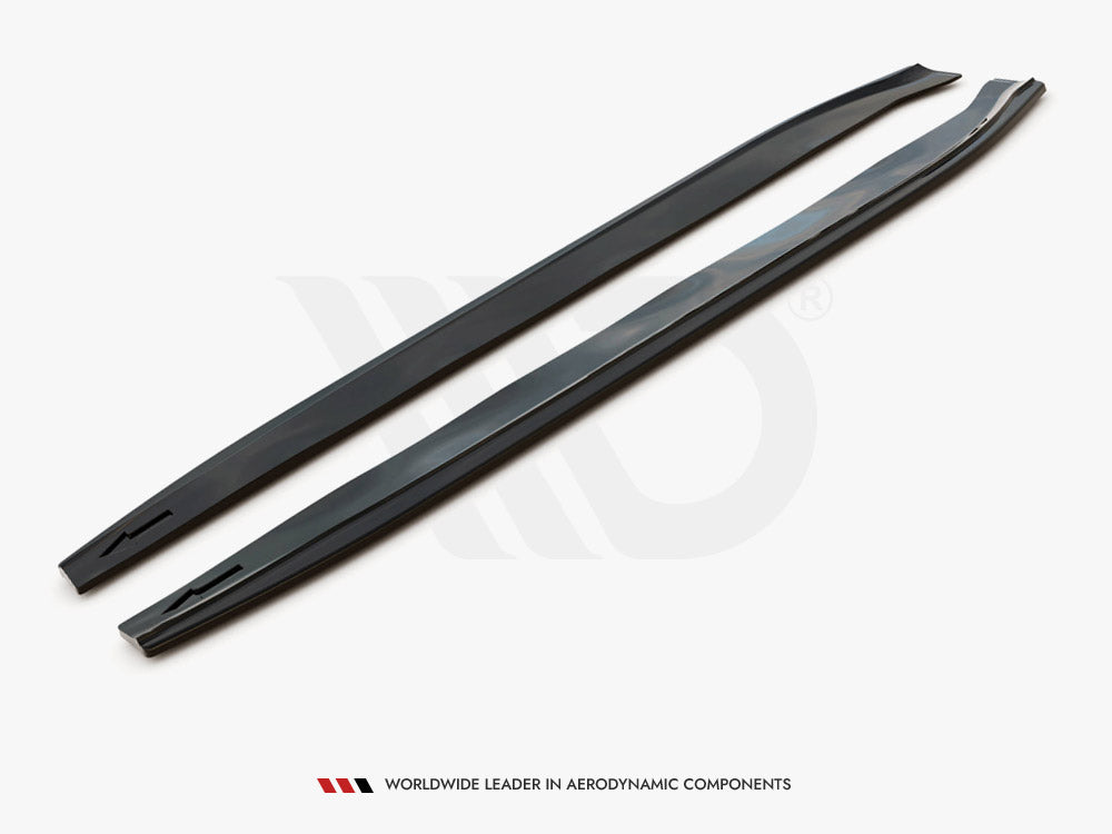 Side Skirts Diffusers V.1 compatible with Mercedes-Benz GLC Coupe AMG Line C253
