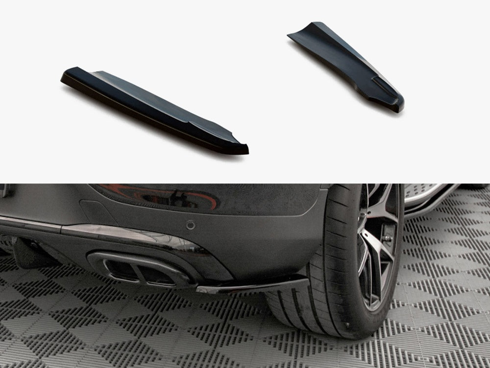 Rear Side Splitters compatible with Mercedes-Benz GLC Coupe AMG Line C253 Facelift