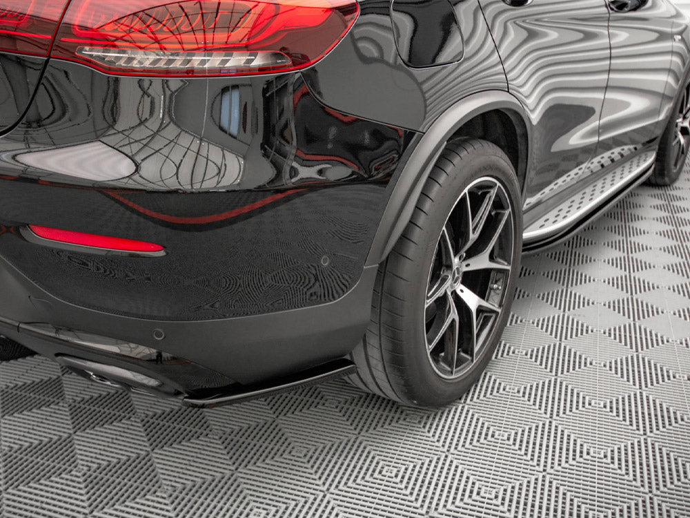 Rear Side Splitters compatible with Mercedes-Benz GLC Coupe AMG Line C253 Facelift