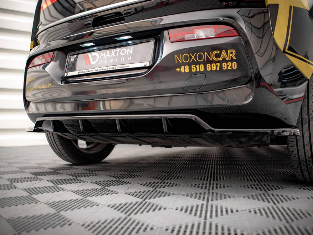 Rear Splitter (Vertical Bars) compatible with BMW i3 Mk1 Facelift