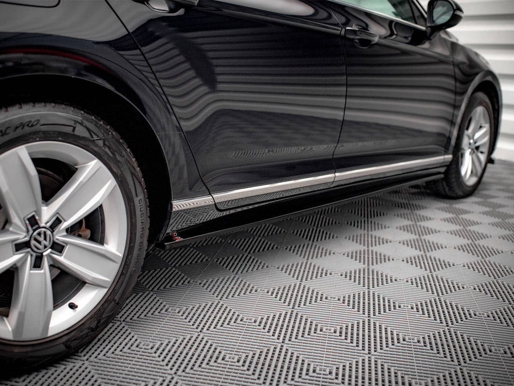 Side Skirts Diffusers compatible with VW Passat B8 Facelift