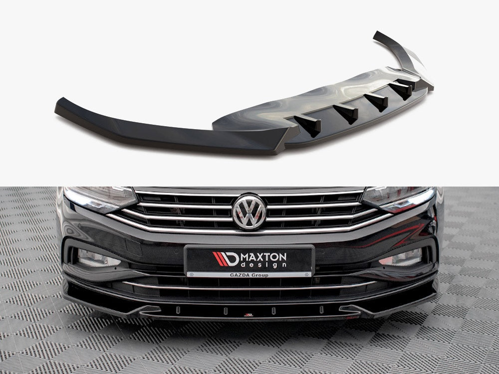 Front Splitter V.2 compatible with VW Passat B8 Facelift