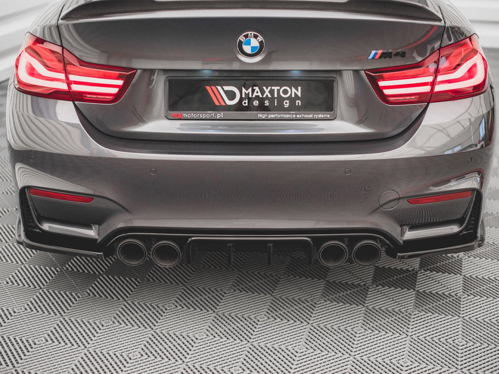 Rear Side Splitters V.3 compatible with BMW M4 F82