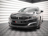 Front Splitter V.2 compatible with Peugeot 508 GT Mk1 Facelift (2014-2018)