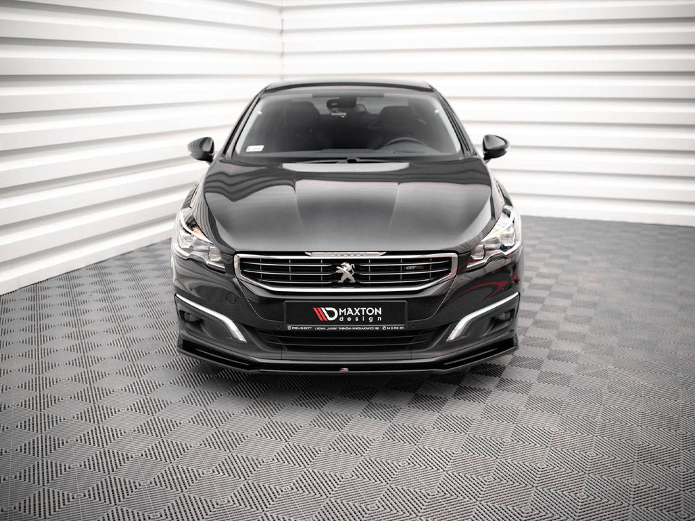 Front Splitter V.2 compatible with Peugeot 508 GT Mk1 Facelift (2014-2018)