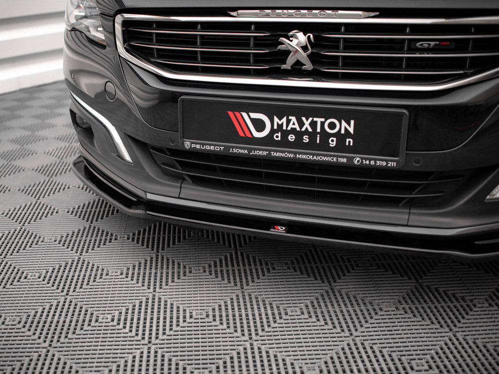 Front Splitter V.2 compatible with Peugeot 508 GT Mk1 Facelift (2014-2018)
