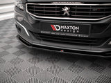 Front Splitter V.2 compatible with Peugeot 508 GT Mk1 Facelift (2014-2018)