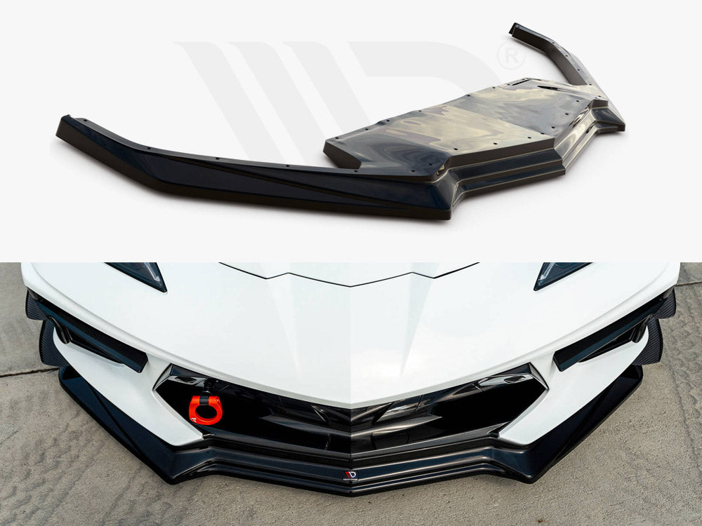 MAXTON DESIGN Front Splitter Chevrolet Corvette C8 (2020-)