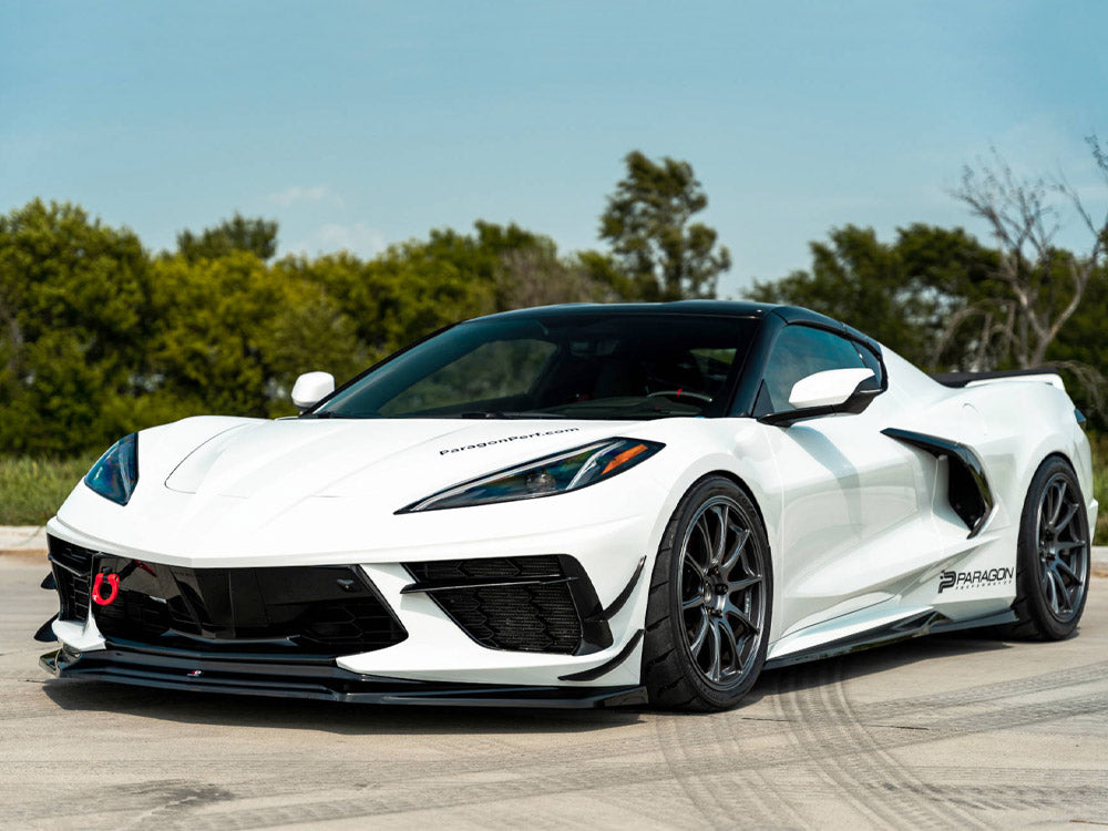 MAXTON DESIGN Front Splitter Chevrolet Corvette C8 (2020-)