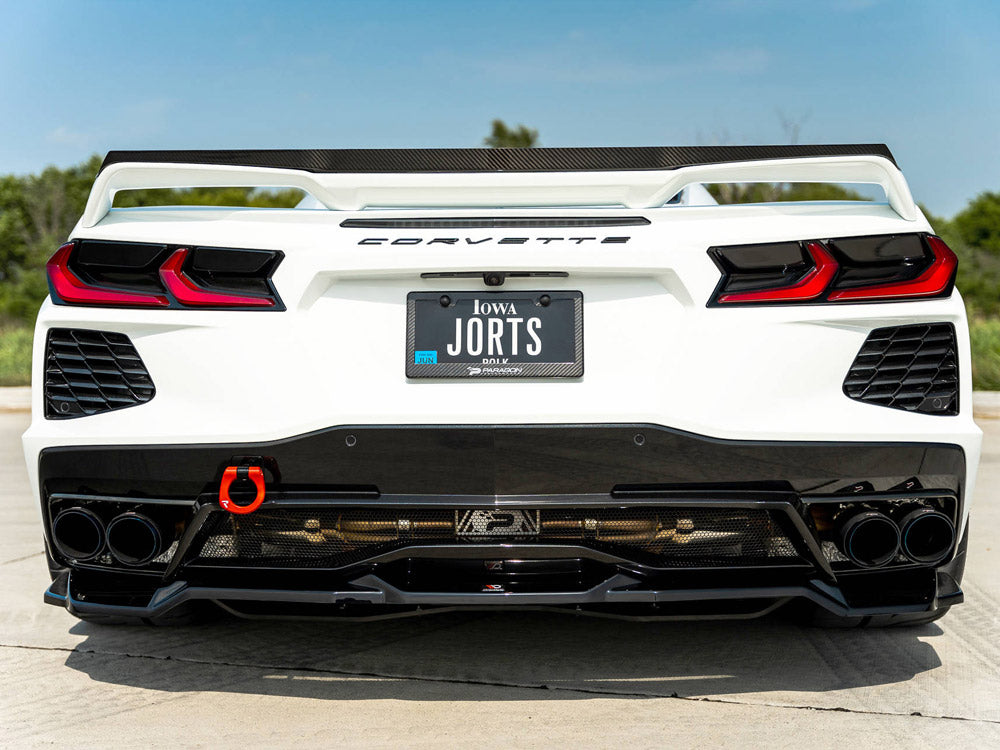 MAXTON DESIGN Central Rear Splitter Chevrolet Corvette C8