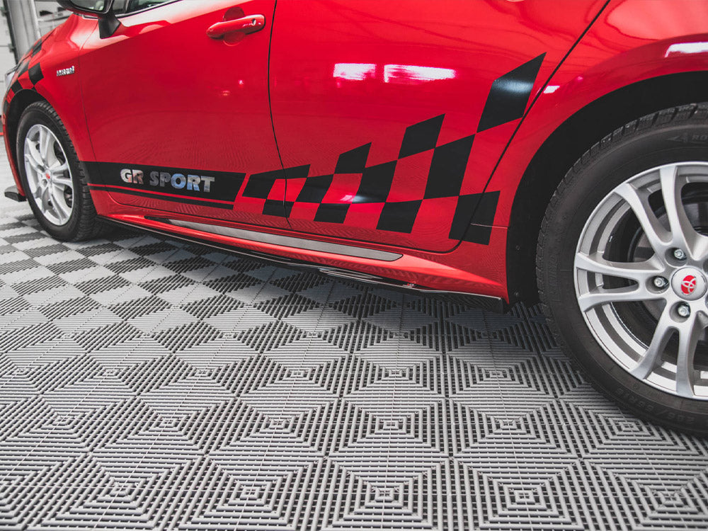 Side Skirts Diffusers compatible with Toyota Corolla GR Sport Hatchback XII