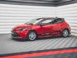 Side Skirts Diffusers V.1 + Flaps Toyota Corolla GR Sport Hatchback XII
