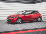 Side Skirts Diffusers V.1 + Flaps compatible with Toyota Corolla GR Sport Hatchback XII