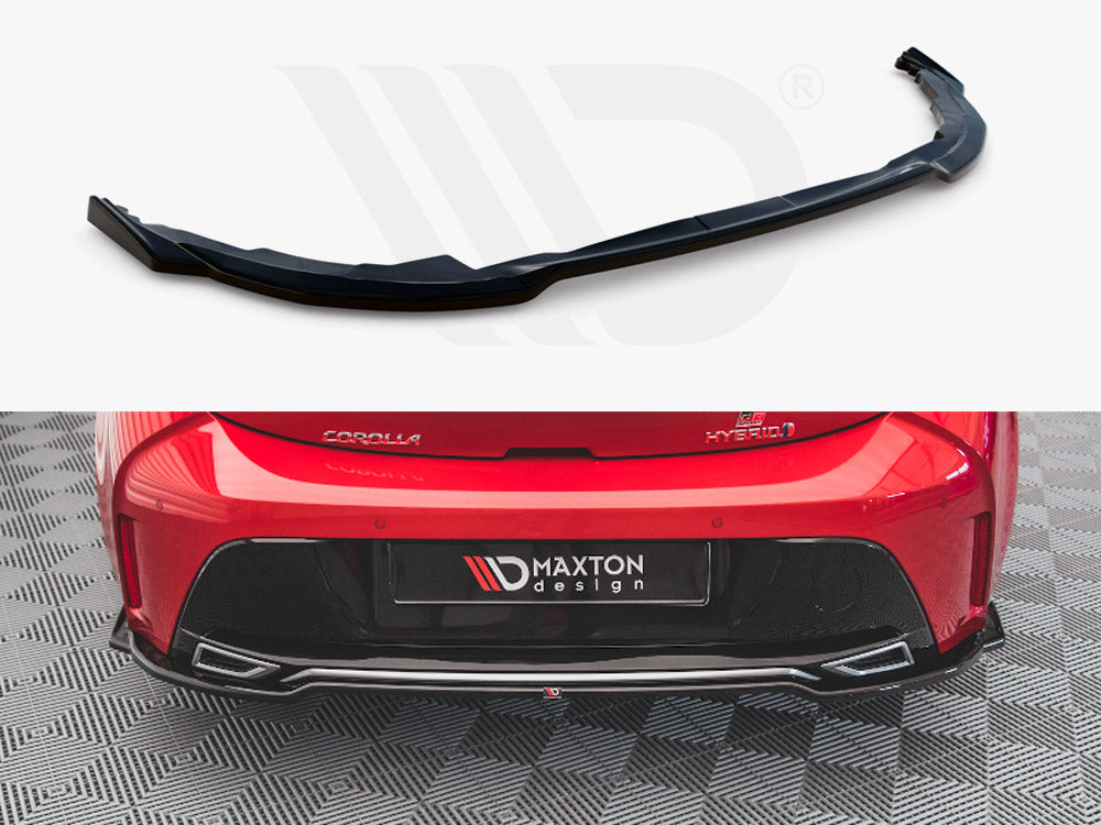 MAXTON DESIGN Central Rear Splitter Toyota Corolla GR Sport Hatchback XII (2019-)