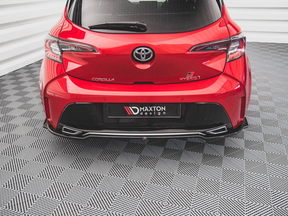 Central Rear Splitter compatible with Toyota Corolla GR Sport Hatchback XII
