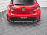 Central Rear Splitter compatible with Toyota Corolla GR Sport Hatchback XII