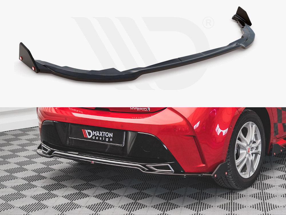 MAXTON DESIGN Central Rear Splitter + Flaps Toyota Corolla GR Sport Hatchback XII