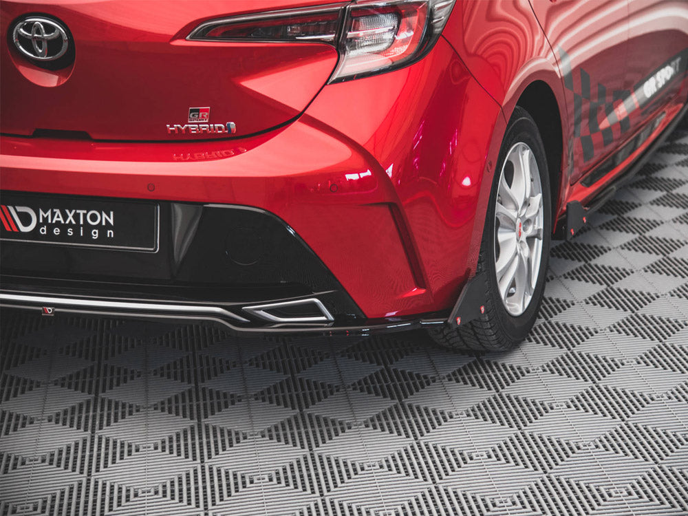 Rear Splitter + Flaps compatible with Toyota Corolla GR Sport Hatchback XII