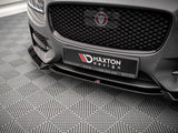 Front Splitter V.2 compatible with Jaguar XF R-Sport Mk2