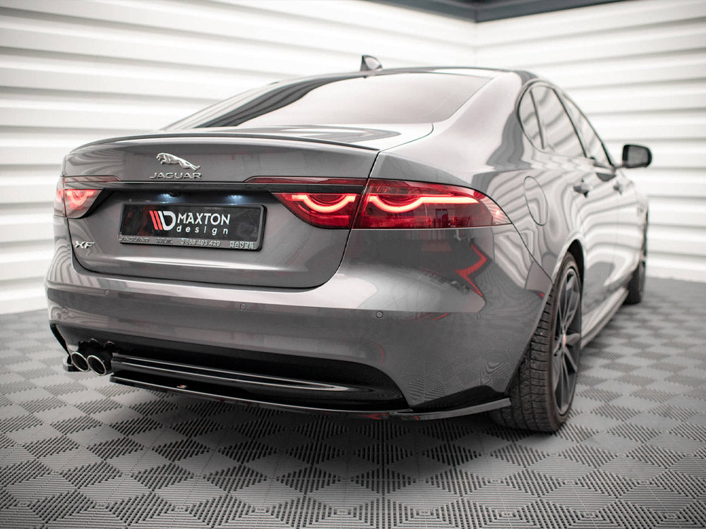 Rear Side Splitters compatible with Jaguar XF R-Sport Mk2