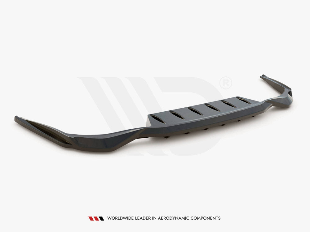 MAXTON DESIGN Central Rear Splitter (Vertical Bars) Lexus UX MK1 (2018-)