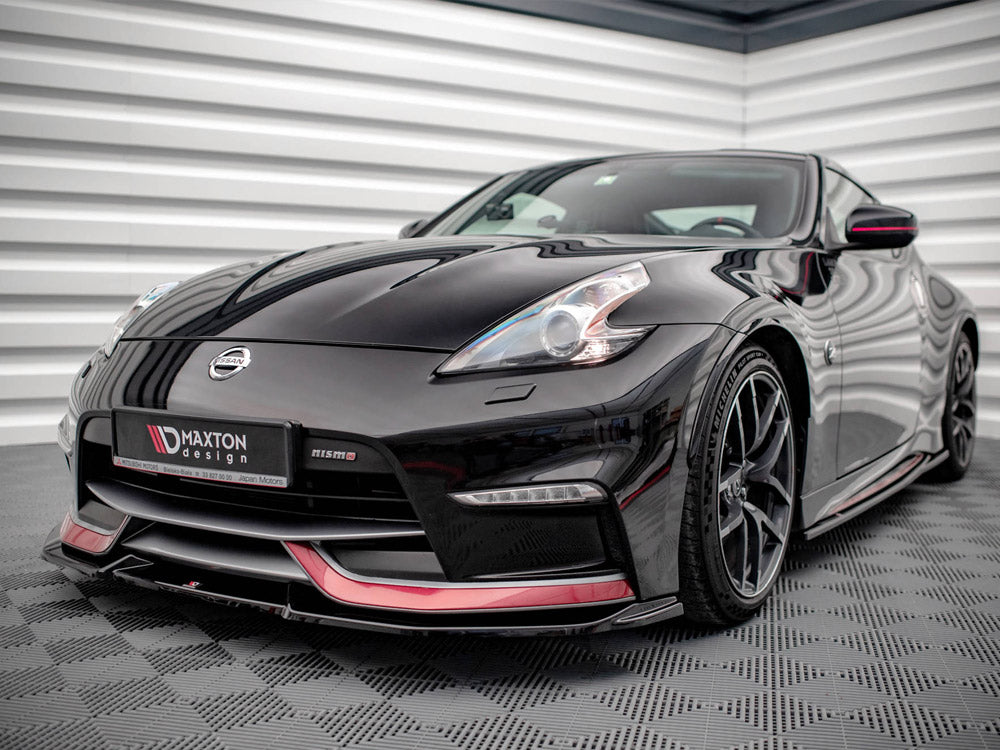 Front Splitter V.2 compatible with Nissan 370Z Nismo Facelift